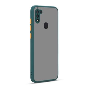 Teleplus Samsung Galaxy M11 Hux Kamera Korumalı Turkuaz Silikon Cep Telefonu Kılıf