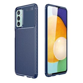 Teleplus Samsung Galaxy M13 Karbon Dokulu Negro Silikon Siyah Kılıf