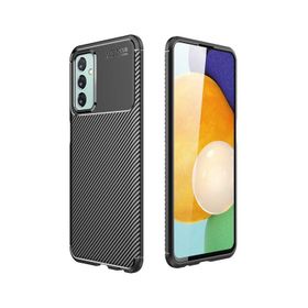 Teleplus Samsung Galaxy M13 Karbon Dokulu Negro Silikon Siyah Kılıf