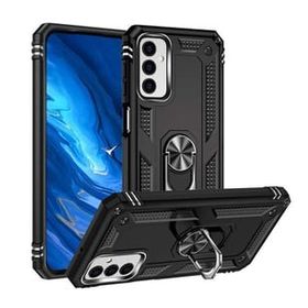 Teleplus Samsung Galaxy M13 Vega Yüzüklü Tank Kapak Kırmızı Kılıf