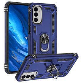 Teleplus Samsung Galaxy M13 Vega Yüzüklü Tank Kapak Kırmızı Kılıf