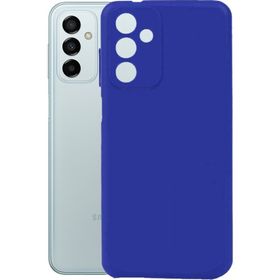 Teleplus Samsung Galaxy M23 Kamera Korumalı Biye Silikon Lacivert Kılıf
