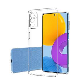 Teleplus Samsung Galaxy M23 Kamera Korumalı Lüks Silikon Şeffaf Kılıf