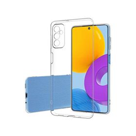 Teleplus Samsung Galaxy M23 Kamera Korumalı Lüks Silikon Şeffaf Kılıf
