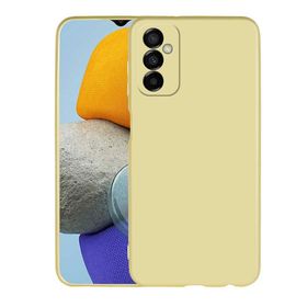 Teleplus Samsung Galaxy M23 Kamera Korumalı Premier Silikon Gold Kılıf