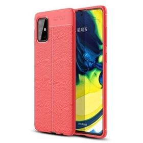 Teleplus Samsung Galaxy M31S Deri Dokulu Siyah Nano Ekran Koruyucu Ve Silikon Kılıf