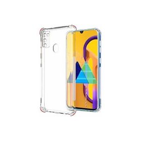 Teleplus Samsung Galaxy M31s Kamera Korumalı Darbeye Dayanıklı Şeffaf Ve Silikon Kılıf