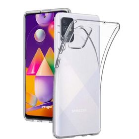 Teleplus Samsung Galaxy M31S Kamera Korumalı Şeffaf Silikon Cep Telefonu Kılıf