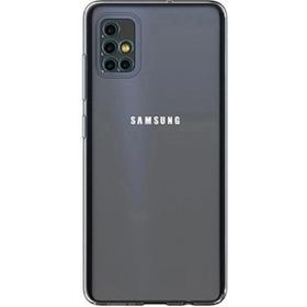 Teleplus Samsung Galaxy M31S Kamera Korumalı Şeffaf Silikon Cep Telefonu Kılıf