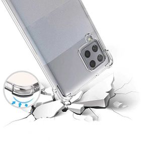 Teleplus Samsung Galaxy M32 4G Darbe Korumalı Nitro Silikon Şeffaf Kılıf