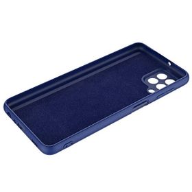 Teleplus Samsung Galaxy M32 4G Kamera Korumalı Lansman Mat Silikon Mor Kılıf