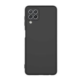 Teleplus Samsung Galaxy M32 4G Kamera Korumalı Lansman Mat Silikon Mor Kılıf