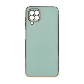 Teleplus Samsung Galaxy M32 4G Kamera Korumalı Lazer Bark Silikon Beyaz Kılıf