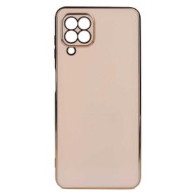 Teleplus Samsung Galaxy M32 4G Kamera Korumalı Lazer Bark Silikon Beyaz Kılıf
