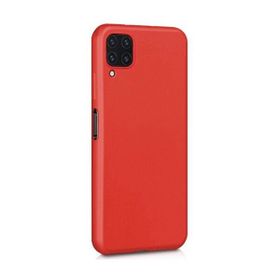 Teleplus Samsung Galaxy M32 4G Lüks Mat Silikon Kırmızı Kılıf