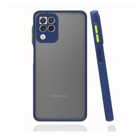 Teleplus Samsung Galaxy M32 4G Montreal Kamera Korumalı Silikon Kırmızı Kılıf