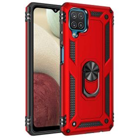 Teleplus Samsung Galaxy M32 4G Vega Yüzüklü Çift Katmanlı Tank Silikon Rose Gold Kılıf