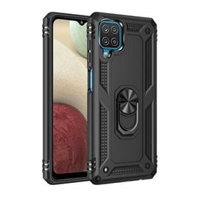 Teleplus Samsung Galaxy M32 4G Vega Yüzüklü Çift Katmanlı Tank Silikon Rose Gold Kılıf