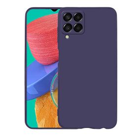 Teleplus Samsung Galaxy M33 Kamera Korumalı Premier Silikon Lacivert Kılıf
