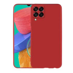Teleplus Samsung Galaxy M33 Kamera Korumalı Premier Silikon Lacivert Kılıf