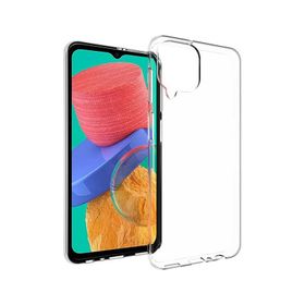 Teleplus Samsung Galaxy M33 Tpu Lüks Silikon Şeffaf Kılıf