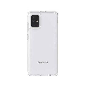 Teleplus Samsung Galaxy M51 Coss Hybrid Sert Silikon Şeffaf Kılıf