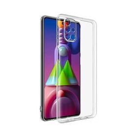 Teleplus Samsung Galaxy M51 Kamera Korumalı Şeffaf Nano Ekran Koruyucu Silikon Cep Telefonu Kılıf