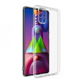 Teleplus Samsung Galaxy M51 Kamera Korumalı Şeffaf Nano Ekran Koruyucu Silikon Cep Telefonu Kılıf