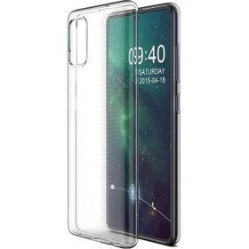 Teleplus Samsung Galaxy M51 Lüks Tpu Şeffaf Nano Ekran Koruyucu Silikon Cep Telefonu Kılıf