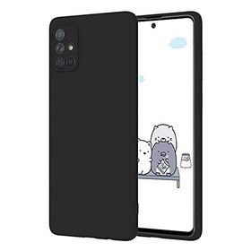 Teleplus Samsung Galaxy M51 Mat Kamera Korumalı Siyah Silikon Cep Telefonu Kılıf