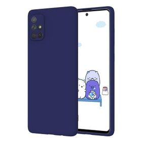 Teleplus Samsung Galaxy M51 Mat Kamera Korumalı Siyah Silikon Cep Telefonu Kılıf
