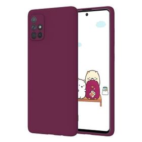 Teleplus Samsung Galaxy M51 Mat Kamera Korumalı Siyah Silikon Cep Telefonu Kılıf