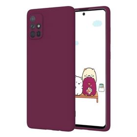 Teleplus Samsung Galaxy M51 Mat Kamera Korumalı Siyah Silikon Cep Telefonu Kılıf