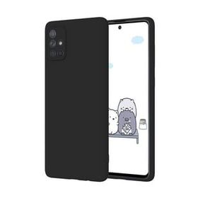Teleplus Samsung Galaxy M51 Mat Kamera Korumalı Siyah Silikon Cep Telefonu Kılıf