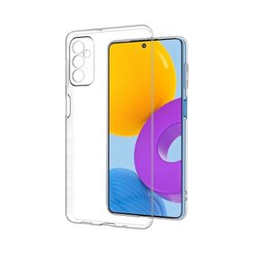 Teleplus Samsung Galaxy M52 5G Kamera Korumalı Tpu Silikon Şeffaf Kılıf