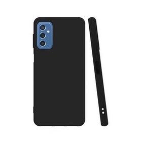 Teleplus Samsung Galaxy M52 5G Mat Biye Silikon Kırmızı Kılıf