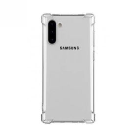 Teleplus Samsung Galaxy Note 10 Darbe Korumalı Silikon Şeffaf Cep Telefonu Kılıfı