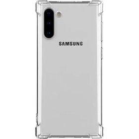 Teleplus Samsung Galaxy Note 10 Darbe Korumalı Silikon Şeffaf Cep Telefonu Kılıfı