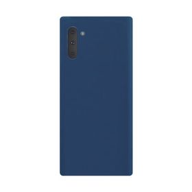 Teleplus Samsung Galaxy Note 10 Lüks Mat Lacivert Silikon Kılıf