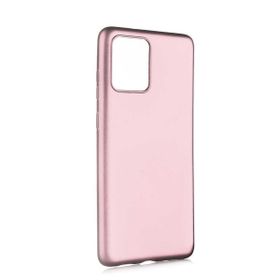 Teleplus Samsung Galaxy Note 20 Lüks Mat Silikon Lacivert Kılıf + Tam Kapatan Nano Ekran Koruyucu