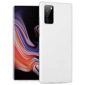 Teleplus Samsung Galaxy Note 20 Tpu Hayalet Silikon Şeffaf Telefon Kılıfı + Tam Kapatan Nano Ekran Koruyucu