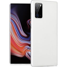 Teleplus Samsung Galaxy Note 20 Tpu Hayalet Silikon Şeffaf Telefon Kılıfı + Tam Kapatan Nano Ekran Koruyucu