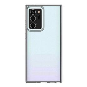 Teleplus Samsung Galaxy Note 20 Ultra Lüks Şeffaf Kamera Nano Koruyucu Silikon Cep Telefonu Kılıf