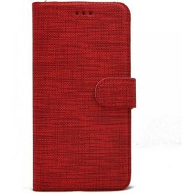 Teleplus Samsung Galaxy Note 5 Kumaş Spor Standlı Lacivert Cüzdan Kılıf