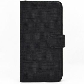 Teleplus Samsung Galaxy Note 9 Kumaş Spor Standlı Cüzdanlı Lacivert Cep Telefonu Kılıfı