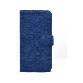 Teleplus Samsung Galaxy Note 9 Kumaş Spor Standlı Cüzdanlı Lacivert Cep Telefonu Kılıfı