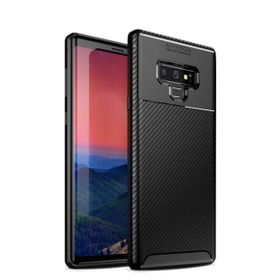 Teleplus Samsung Galaxy Note 9 Ultra Soft Negro Karbon Lacivert Silikon Kılıf