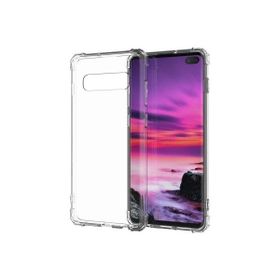 Teleplus Samsung Galaxy S10 Plus Darbe Korumalı Silikon Şeffaf Kılıf