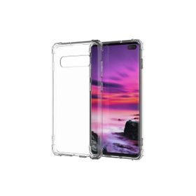 Teleplus Samsung Galaxy S10 Plus Darbe Korumalı Silikon Şeffaf Kılıf