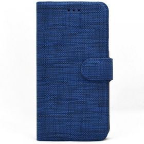 Teleplus Samsung Galaxy S10 Plus Kumaş Spor Standlı Siyah Cüzdan Kılıf